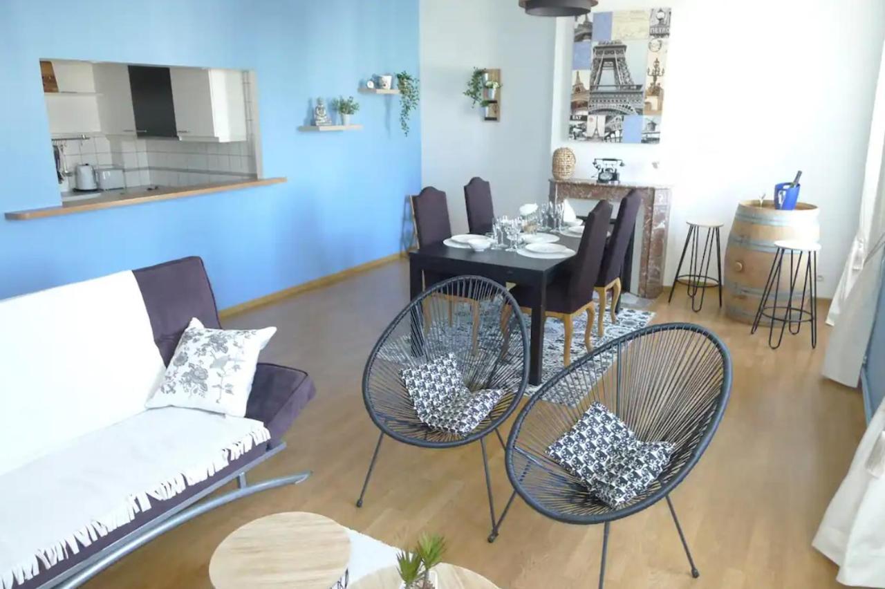 Logement Place D'Erlon Hypercentre Avec Balcon Apartment Reims Bagian luar foto